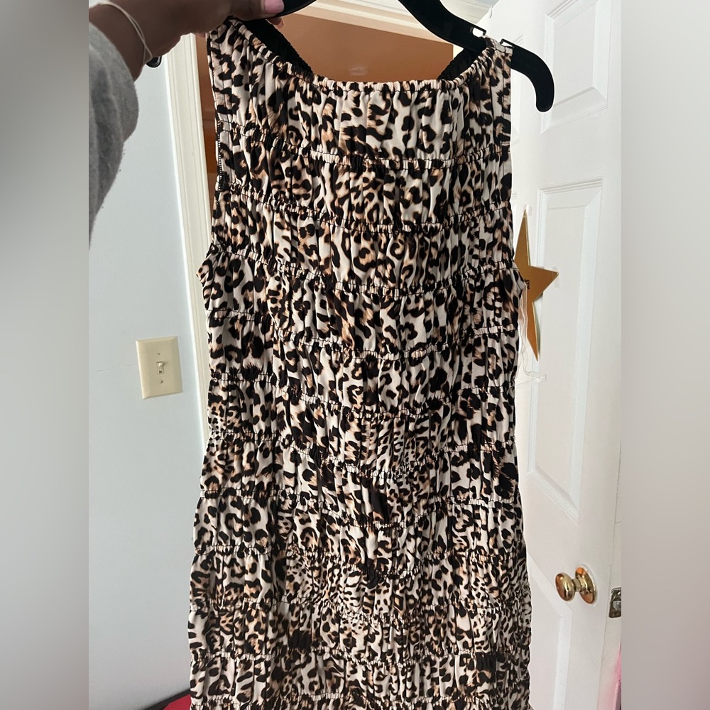 Peppermayo Wild Print Sleeveless Dress